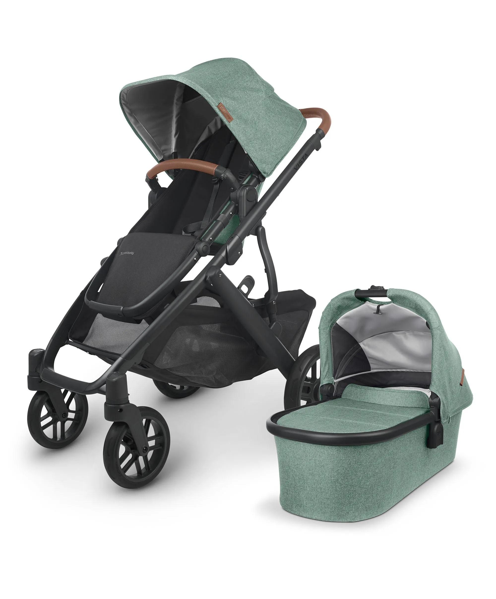 UPPAbaby Vista V3 Stroller Bundle with Cybex Cloud Car Seat – Gwen