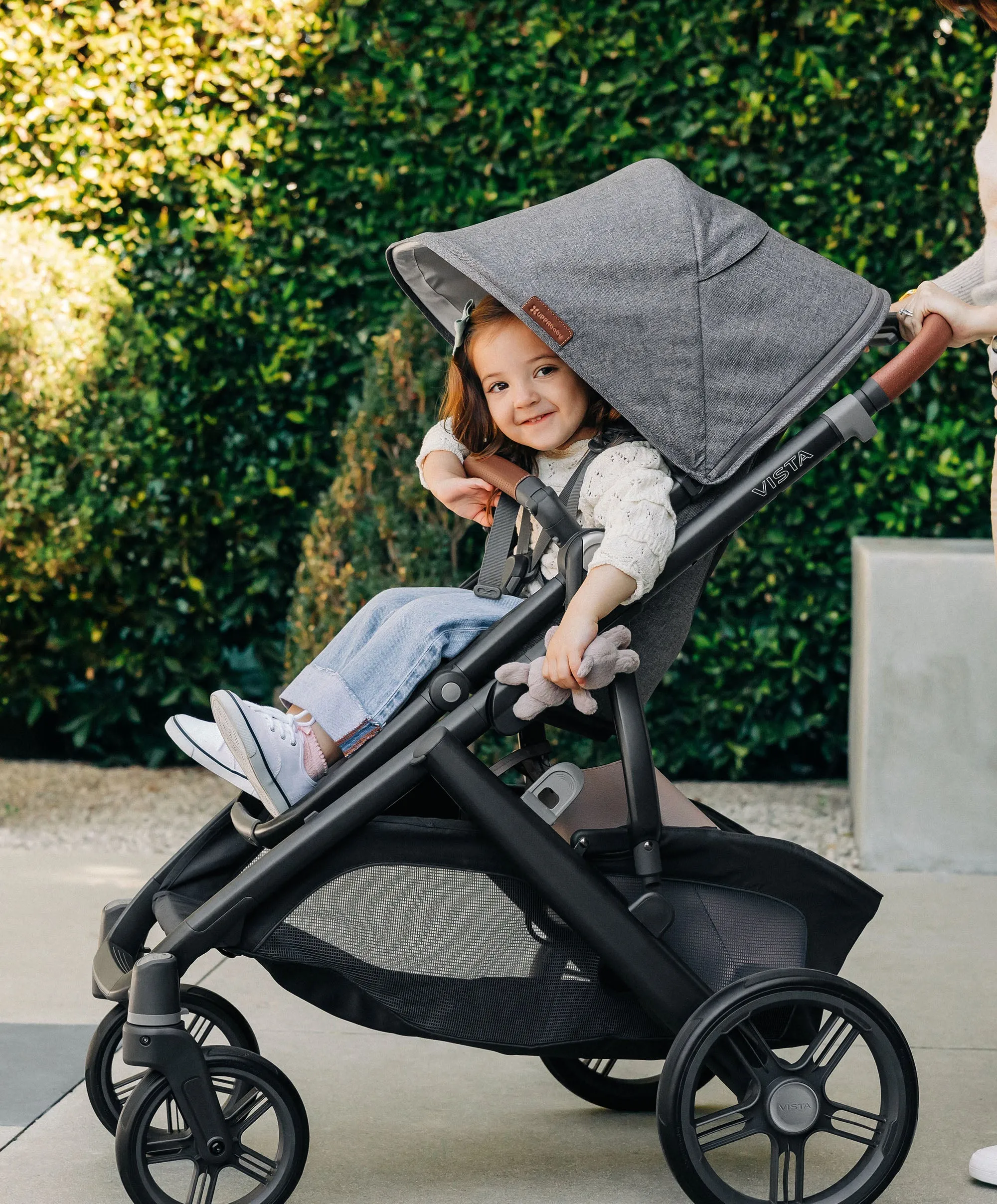 UPPAbaby Vista V3 Stroller Bundle with Maxi-Cosi Pebble 360 Pro&sup2; Car Seat  – Greyson