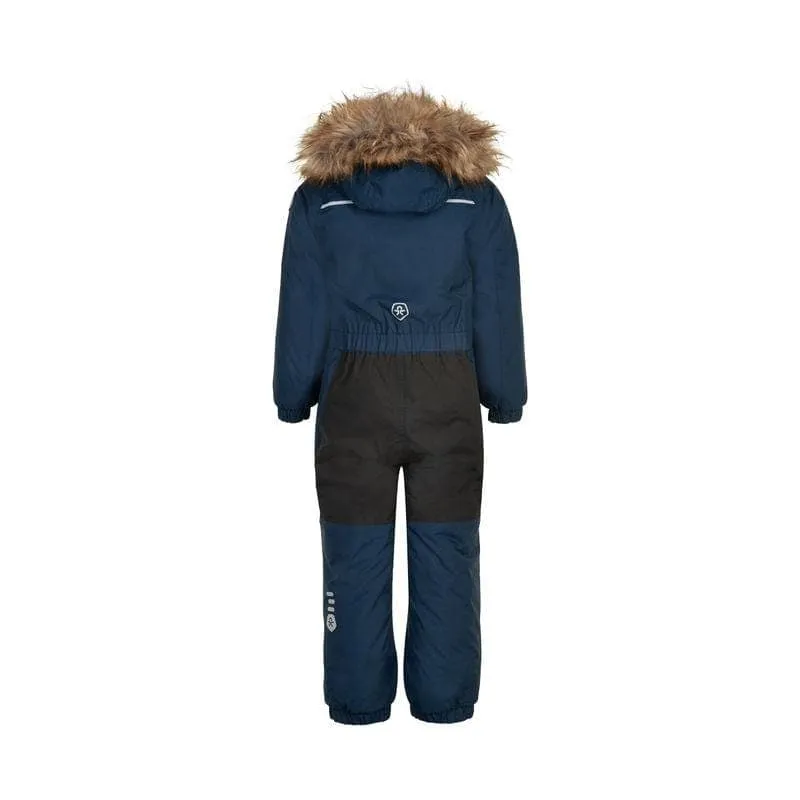 Winter Coverall with Faux Fur - Airflow 20K: Dress Blues