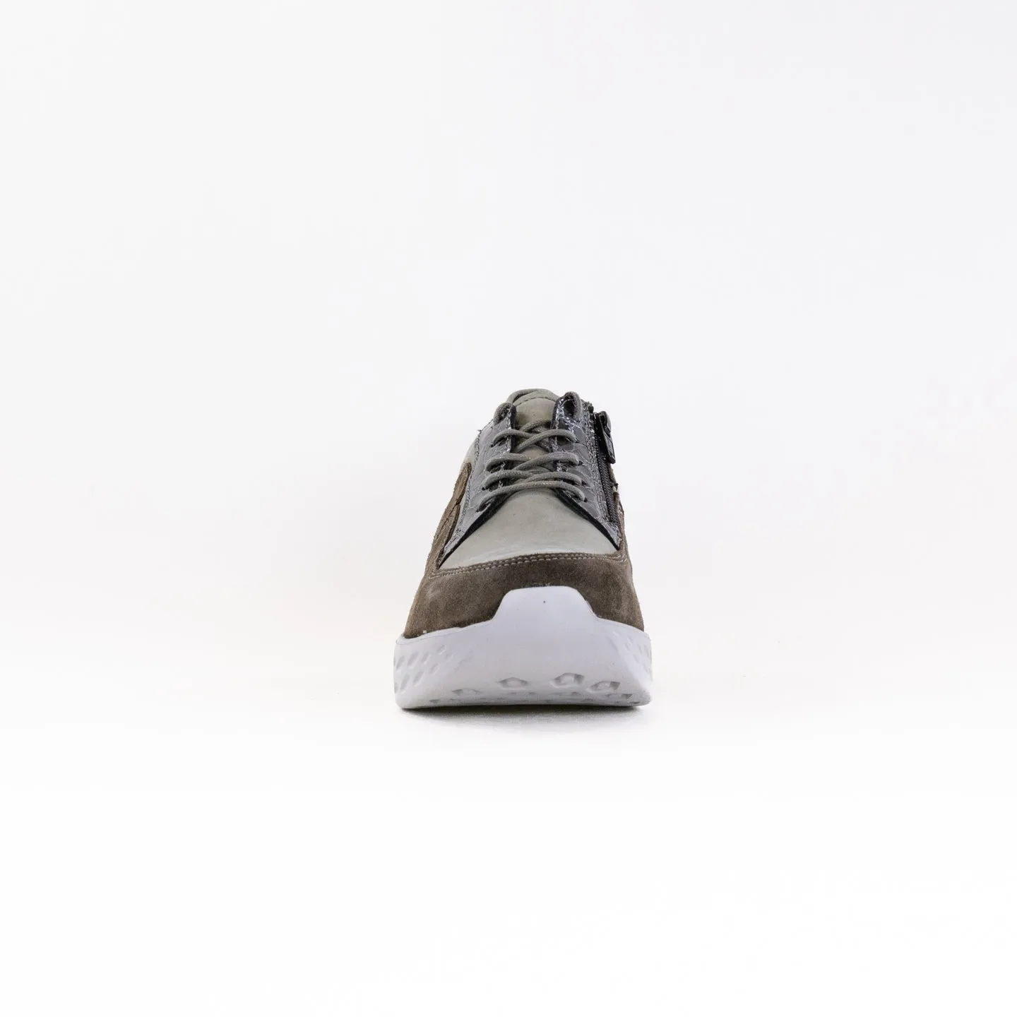 Wolky Bounce (Women's) - Grey Combi Leather