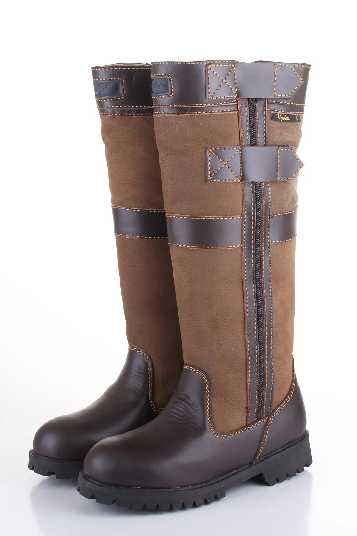 Zip Leather Boots - Malham